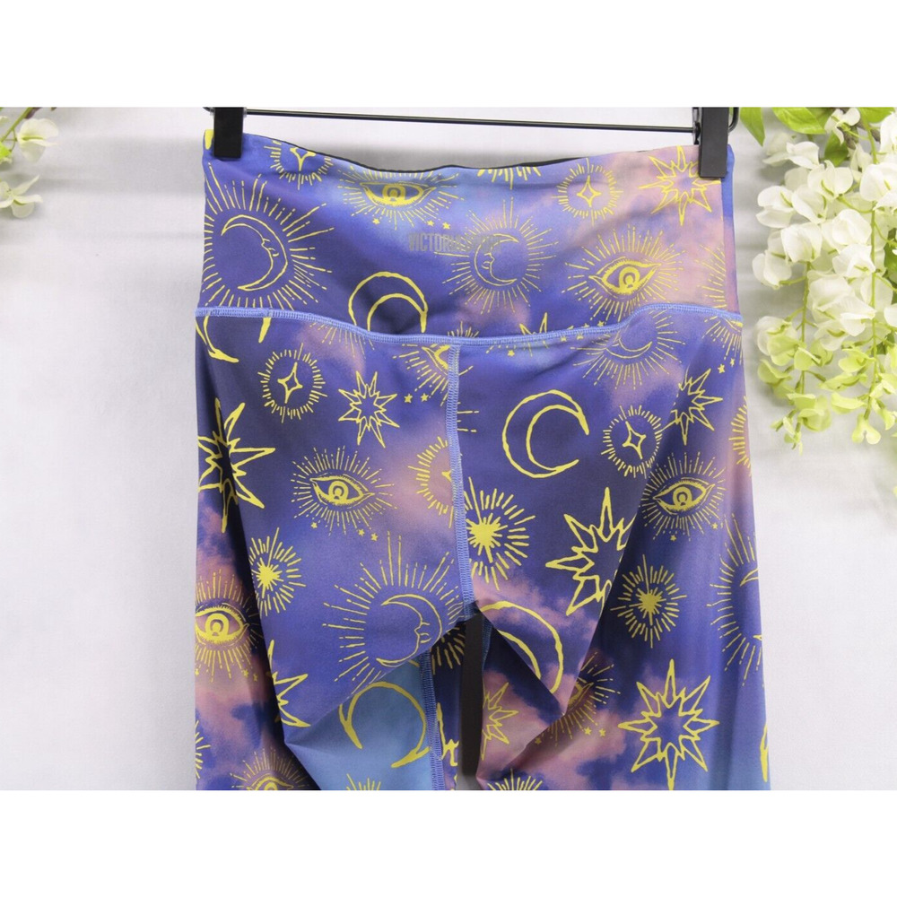 Victoria's Secret Sport Women's Celestial Moon Print Athletic Leggings Sz S - Picture 4 of 7